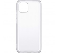 Чохол до мобільного телефона Samsung A03 Soft Clear Cover Transparent (EF-QA035TTEGRU)