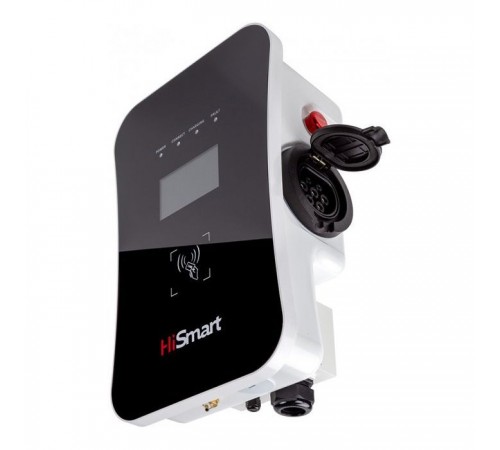 Зарядная станция для электромобилей HiSmart Type 2, 22kW, 32A, 3 фазы (EV200092) Зарядная станция для электромобилей HiSmart Type 2, 22kW, 32A, 3 фазы (EV200092)