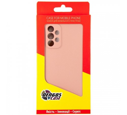 Чохол до мобільного телефона Dengos Soft Samsung Galaxy A23 (pink) (DG-TPU-SOFT-06) Чохол до мобільного телефона Dengos Soft Samsung Galaxy A23 (pink) (DG-TPU-SOFT-06)