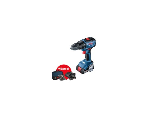 Шуруповерт Bosch GSR 18 V-50, 2*2 Ач, ЗУ, кейс (0.601.9H5.004)
