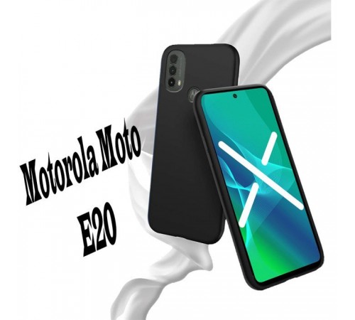 Чохол до мобільного телефона BeCover Motorola Moto E20 Black (707612) Чохол до мобільного телефона BeCover Motorola Moto E20 Black (707612)