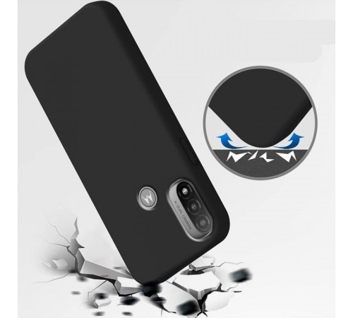 Чохол до мобільного телефона BeCover Motorola Moto E20 Black (707612) Чохол до мобільного телефона BeCover Motorola Moto E20 Black (707612)