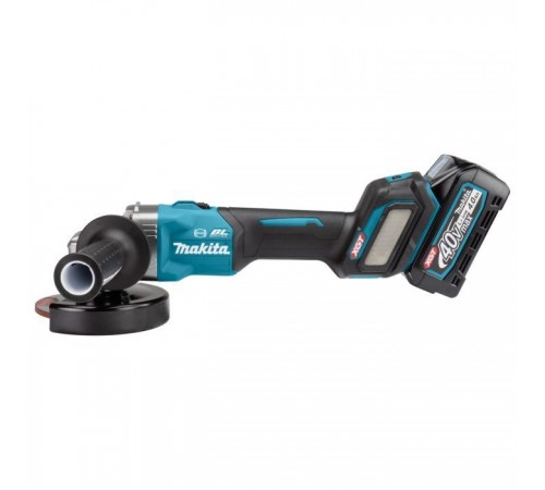 Шліфувальна машина Makita GA023GM201 XGT 40 V Max, 125мм, BL4040x2, DC40RA (GA023GM201) Шліфувальна машина Makita GA023GM201 XGT 40 V Max, 125мм, BL4040x2, DC40RA (GA023GM201)