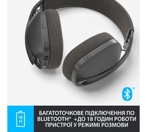 Навушники Logitech Zone Vibe 100 Wireless Graphite (981-001213) Навушники Logitech Zone Vibe 100 Wireless Graphite (981-001213)