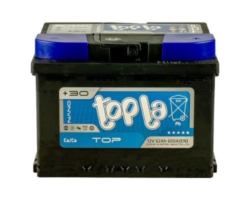 Акумулятор автомобільний Topla 62 Ah/12V TOP Euro (118 662) Акумулятор автомобільний Topla 62 Ah/12V TOP Euro (118 662)