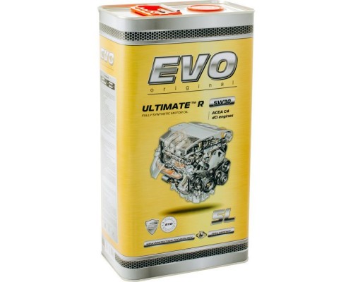 Моторное масло EVO ULTIMATE R 5W30 5L (U R 5L 5W-30) Моторное масло EVO ULTIMATE R 5W30 5L (U R 5L 5W-30)
