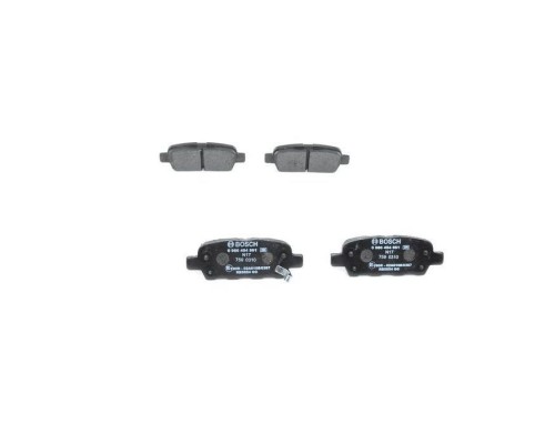 Тормозные колодки Bosch 0986494861 Тормозные колодки Bosch 0986494861