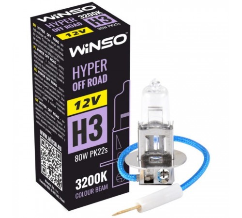 Автолампа WINSO H3 HYPER OFF ROAD 80W (712310) Автолампа WINSO H3 HYPER OFF ROAD 80W (712310)