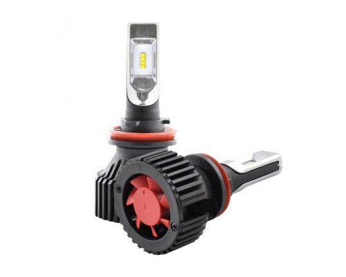 Автолампа SOLAR H11 12/24V 6500K 8000Lm 60W ZES Chip (8311)