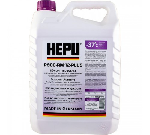 Антифриз HEPU 5л purple (P900-RM12-PLUS-005) Антифриз HEPU 5л purple (P900-RM12-PLUS-005)