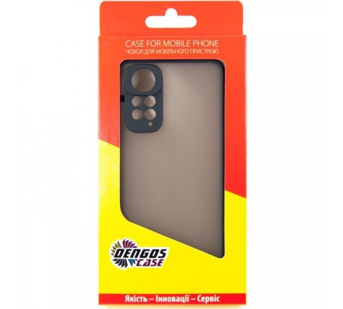 Чохол до мобільного телефона Dengos Matte Xiaomi Redmi Note 11 (black) (DG-TPU-MATT-113) Чохол до мобільного телефона Dengos Matte Xiaomi Redmi Note 11 (black) (DG-TPU-MATT-113)