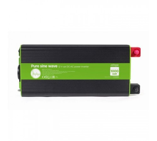 Автомобильный инвертор 12V/230V 1000W (2000W peak power) чистая синусоида EnerGenie (EG-PWC-PS1000-01) Автомобильный инвертор 12V/230V 1000W (2000W peak power) чистая синусоида EnerGenie (EG-PWC-PS1000-01)