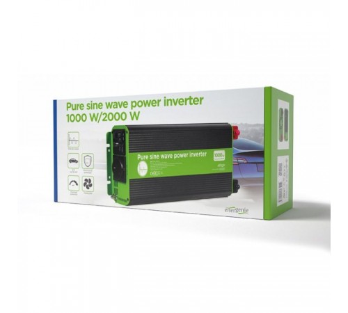 Автомобильный инвертор 12V/230V 1000W (2000W peak power) чистая синусоида EnerGenie (EG-PWC-PS1000-01) Автомобильный инвертор 12V/230V 1000W (2000W peak power) чистая синусоида EnerGenie (EG-PWC-PS1000-01)