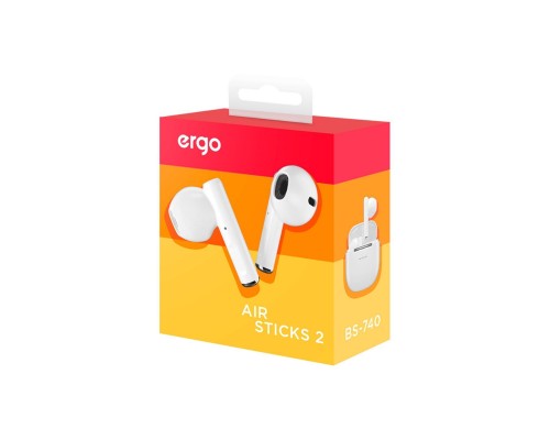 Наушники Ergo BS-740 Sticks Nano 2 White (BS-740W)