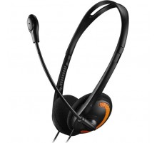 Наушники Canyon HS-01 Black-Orange (CNS-CHS01BO)