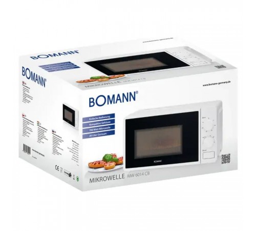 Микроволновая печь Bomann MW 6014 CB white (MW6014CB white) Микроволновая печь Bomann MW 6014 CB white (MW6014CB white)