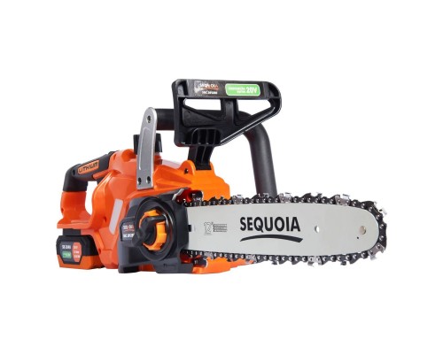 Ланцюгова пила SEQUOIA 20, безщіт. двиг, шина 30 см, АКБ 4 Ач та ЗП, 3.2 кг (SBC2012BS-EV)