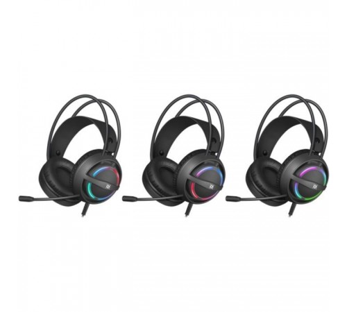Навушники Defender Dexter RGB Black (64595)