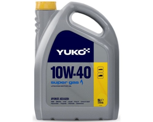 Моторна олива Yuko SUPER GAS 10W-40 5л (4820070244519) Моторна олива Yuko SUPER GAS 10W-40 5л (4820070244519)