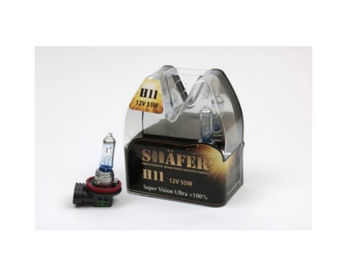 Автолампа SHAFER H1112V55WSuperVisionUltra+100 (SL3011) Автолампа SHAFER H1112V55WSuperVisionUltra+100 (SL3011)