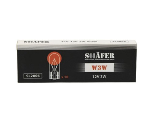 Автолампа SHAFER 12V3WW3W (SL2006) Автолампа SHAFER 12V3WW3W (SL2006)