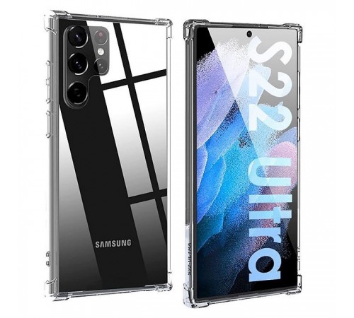 Чохол до мобільного телефона BeCover Anti-Shock Samsung Galaxy S22 Ultra 5G SM-S908 Clear (708900) Чохол до мобільного телефона BeCover Anti-Shock Samsung Galaxy S22 Ultra 5G SM-S908 Clear (708900)