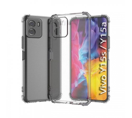 Чохол до мобільного телефона BeCover Anti-Shock Vivo Y15s / Y15a Clear (708928)