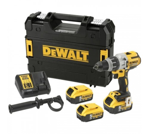 Шуруповерт DeWALT 18 В XR Li-lon, 95 Нм, 3x5Ah, кейс TSTAK (DCD996P3) Шуруповерт DeWALT 18 В XR Li-lon, 95 Нм, 3x5Ah, кейс TSTAK (DCD996P3)