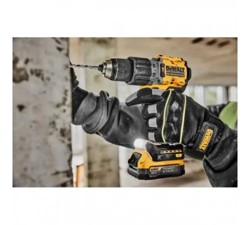 Шуруповерт DeWALT XR Li-Ion PowerStack 90 Нм, 18V 2x1.7Ah, кейс TSTAK (DCD805E2T) Шуруповерт DeWALT XR Li-Ion PowerStack 90 Нм, 18V 2x1.7Ah, кейс TSTAK (DCD805E2T)