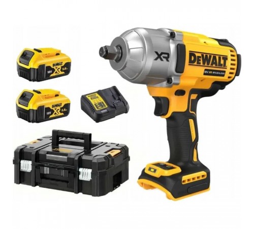 Гайковерт DeWALT 18 В XR Li-lon, 2*5Ah, кейс TSTAK (DCF900P2T) Гайковерт DeWALT 18 В XR Li-lon, 2*5Ah, кейс TSTAK (DCF900P2T)