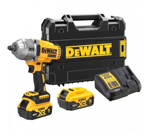 Гайковерт DeWALT 18 В XR Li-lon, 2*5Ah, кейс TSTAK (DCF900P2T) Гайковерт DeWALT 18 В XR Li-lon, 2*5Ah, кейс TSTAK (DCF900P2T)