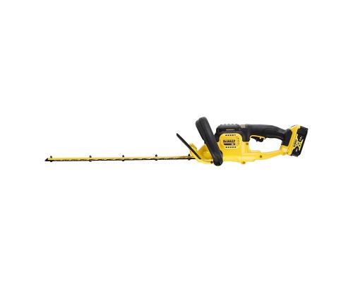 Кущоріз DeWALT 18 В, 5Ah, довжина ножа 55 см, діаметр гілок 25 мм (DCMHT563P1) Кущоріз DeWALT 18 В, 5Ah, довжина ножа 55 см, діаметр гілок 25 мм (DCMHT563P1)