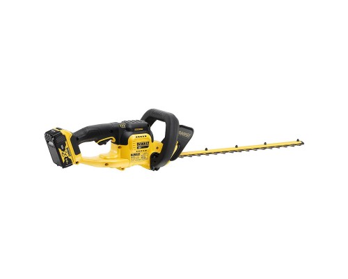 Кущоріз DeWALT 18 В, 5Ah, довжина ножа 55 см, діаметр гілок 25 мм (DCMHT563P1) Кущоріз DeWALT 18 В, 5Ah, довжина ножа 55 см, діаметр гілок 25 мм (DCMHT563P1)