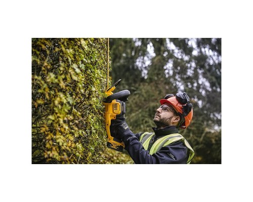 Кущоріз DeWALT 18 В, 5Ah, довжина ножа 55 см, діаметр гілок 25 мм (DCMHT563P1) Кущоріз DeWALT 18 В, 5Ah, довжина ножа 55 см, діаметр гілок 25 мм (DCMHT563P1)