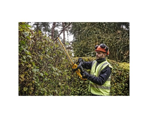 Кущоріз DeWALT 18 В, 5Ah, довжина ножа 55 см, діаметр гілок 25 мм (DCMHT563P1) Кущоріз DeWALT 18 В, 5Ah, довжина ножа 55 см, діаметр гілок 25 мм (DCMHT563P1)