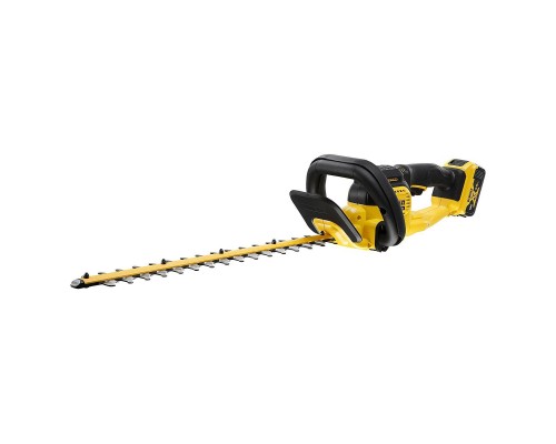 Кущоріз DeWALT 18 В, 5Ah, довжина ножа 55 см, діаметр гілок 25 мм (DCMHT563P1) Кущоріз DeWALT 18 В, 5Ah, довжина ножа 55 см, діаметр гілок 25 мм (DCMHT563P1)