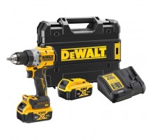 Шуруповерт DeWALT 18V XR Li-Ion 5Ah, 90 Нм, 0-650/0-2000 об/мин., кейс TSTAK (DCD805P2T)