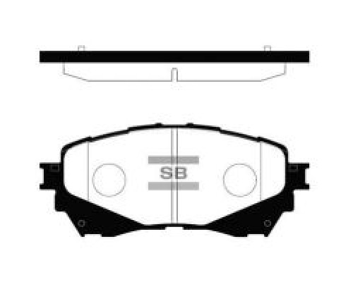 Тормозные колодки HI-Q SP1728 Тормозные колодки HI-Q SP1728