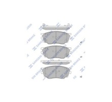 Тормозные колодки HI-Q SP2027
