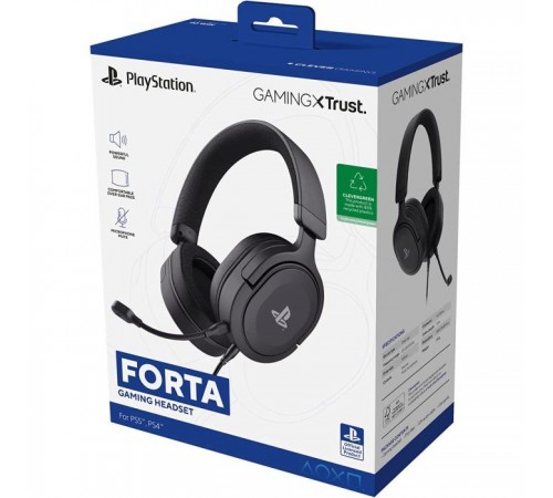Навушники Trust GXT 498 Forta for PS5 Black (24715) Навушники Trust GXT 498 Forta for PS5 Black (24715)