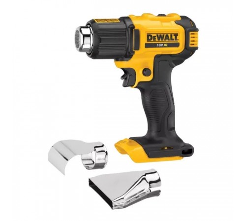 Будівельний фен DeWALT 18В, 290 - 530 °C, 0.5 кг (без АКБ та ЗП) (DCE530N) Будівельний фен DeWALT 18В, 290 - 530 °C, 0.5 кг (без АКБ та ЗП) (DCE530N)