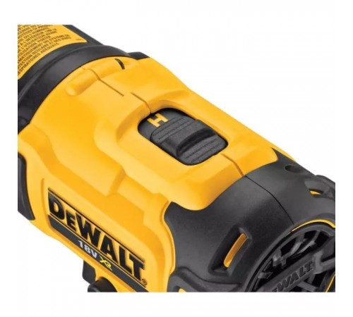 Будівельний фен DeWALT 18В, 290 - 530 °C, 0.5 кг (без АКБ та ЗП) (DCE530N) Будівельний фен DeWALT 18В, 290 - 530 °C, 0.5 кг (без АКБ та ЗП) (DCE530N)