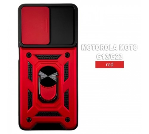 Чохол до мобільного телефона BeCover Military Motorola Moto G13/G23 Red (709100) Чохол до мобільного телефона BeCover Military Motorola Moto G13/G23 Red (709100)