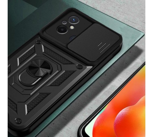 Чохол до мобільного телефона BeCover Military Xiaomi Redmi 12C Black (709165) Чохол до мобільного телефона BeCover Military Xiaomi Redmi 12C Black (709165)