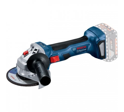 Шлифовальная машина Bosch GWS 180-LI, акум., 18В, 125мм, М14, 1,6кг (без АКБ и ЗУ) (0.601.9H9.020) Шлифовальная машина Bosch GWS 180-LI, акум., 18В, 125мм, М14, 1,6кг (без АКБ и ЗУ) (0.601.9H9.020)