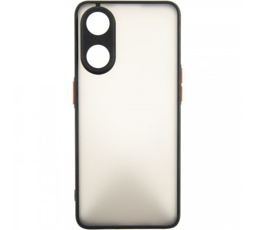 Чохол до мобільного телефона Dengos Matte OPPO Reno 8T (black) (DG-TPU-MATT-124) Чохол до мобільного телефона Dengos Matte OPPO Reno 8T (black) (DG-TPU-MATT-124)