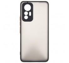 Чехол для мобильного телефона Dengos Matte Xiaomi 12 Lite (black) (DG-TPU-MATT-127)