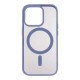 Чехол для мобильного телефона ColorWay Smart Matte iPhone 14 Pro MagSafe light blue (CW-CSMMSAI14P-LB)