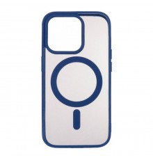 Чехол для мобильного телефона ColorWay Smart Matte Apple iPhone 14 Pro MagSafe blue (CW-CSMMSAI14P-BU)
