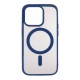 Чехол для мобильного телефона ColorWay Smart Matte Apple iPhone 14 Pro MagSafe blue (CW-CSMMSAI14P-BU)